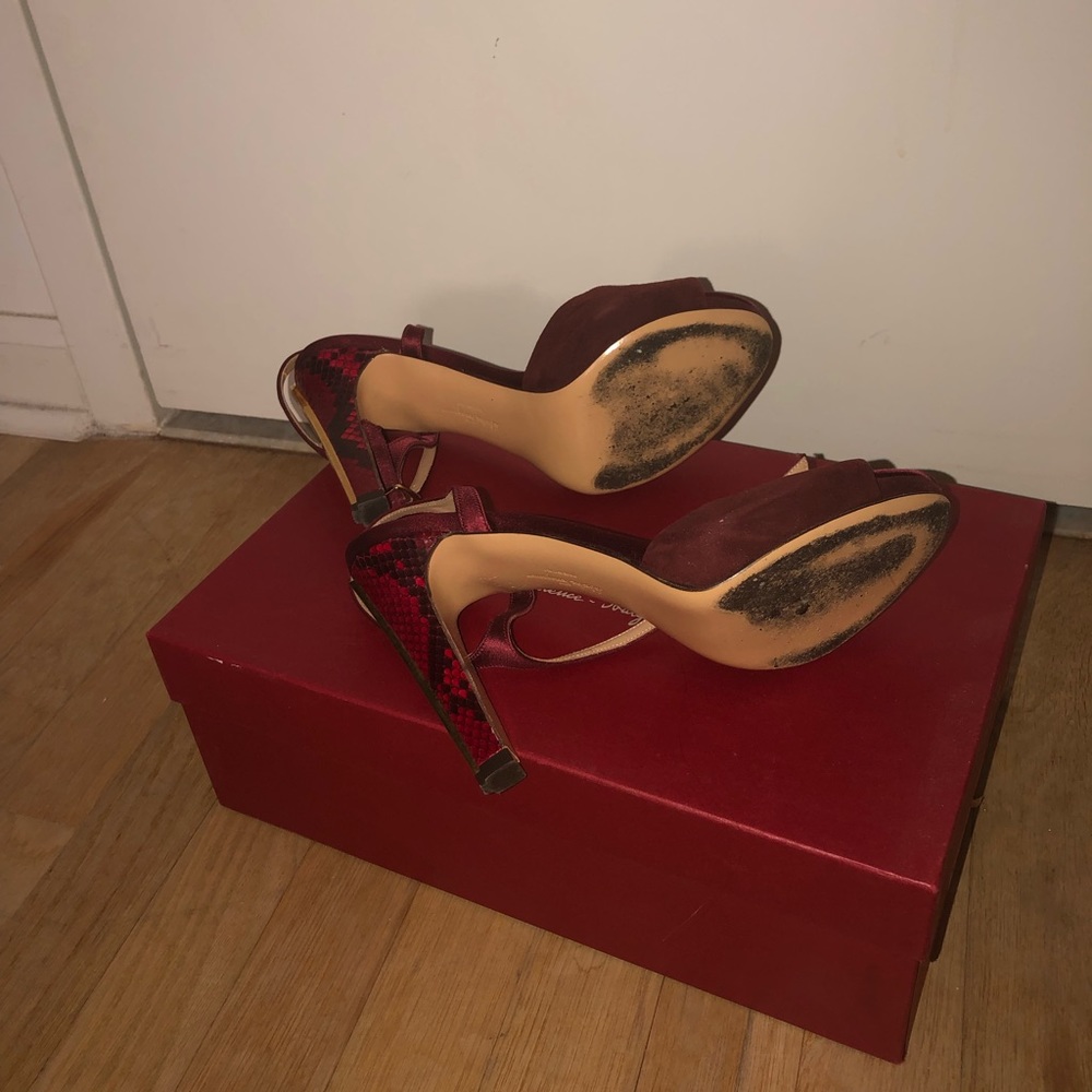 Authentic Ferragamo Heels - Picture 4 of 5